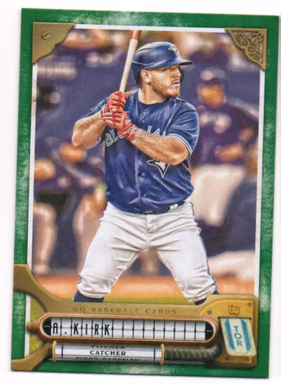 2022 Topps Gypsy Queen Green #47 Alejandro Kirk (15-U4-MLBBLUEJAYS)