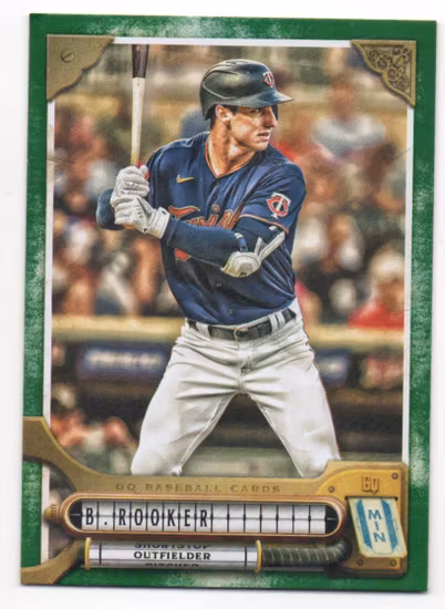2022 Topps Gypsy Queen Green #139 Brent Rooker (15-U4-MLBTWINS)
