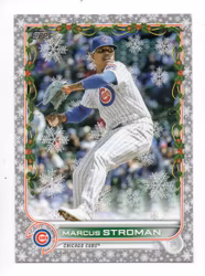 2022 Topps Holiday Metallic #HW156 Marcus Stroman (20-U15-MLBCUBS)