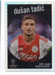2022-23 Topps Chrome UEFA Club Competitions '59 Topps #592 Dusan Tadic (15-V3-AFCAJAX)