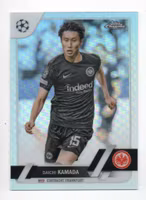 2022-23 Topps Chrome UEFA Club Competitions Refractors #84 Daichi Kamada (12-U12-EINTRACHTFRANKFURT) (2)