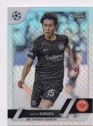 2022-23 Topps Chrome UEFA Club Competitions Refractors #84 Daichi Kamada (12-U12-EINTRACHTFRANKFURT)