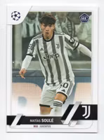 2022-23 Topps UEFA Club Competitions #147 Matias Soule RC (10-U2-JUVENTUS)
