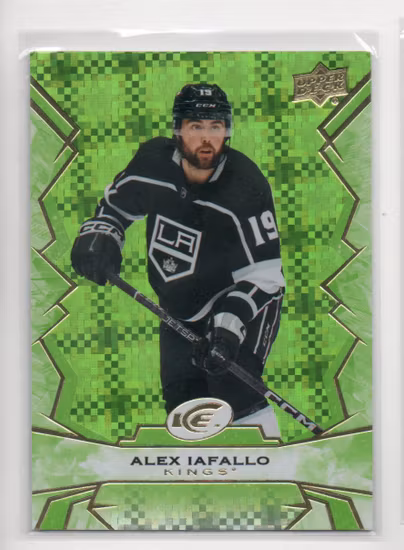 2022-23 Upper Deck Ice Green #43 Alex Iafallo (12-V8-NHLKINGS)