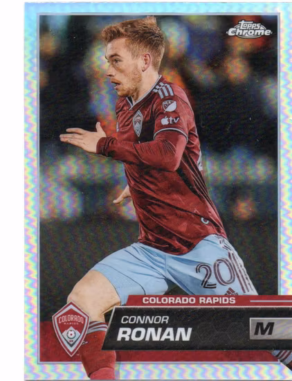 2023 Topps Chrome MLS Refractors #113 Connor Ronan (12-V2-COLORADORAPIDS)