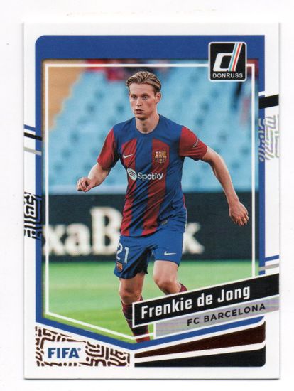 2023-24 Donruss #114 Frenkie de Jong (5-U15-BARCELONA)