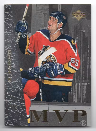1996-97 Collector's Choice MVP #UD34 Ed Jovanovski (10-V9-NHLPANTHERS)