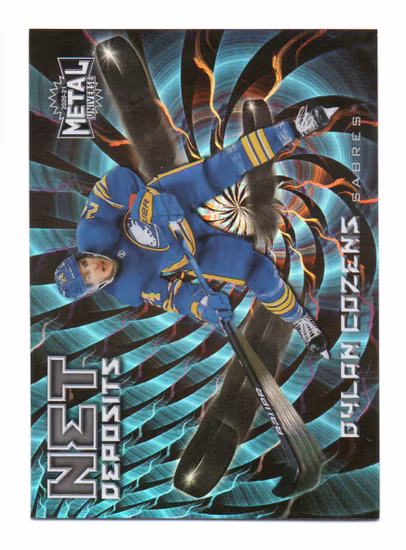 2020-21 Metal Universe Net Deposits #ND2 Dylan Cozens (15-V9-SABRES)