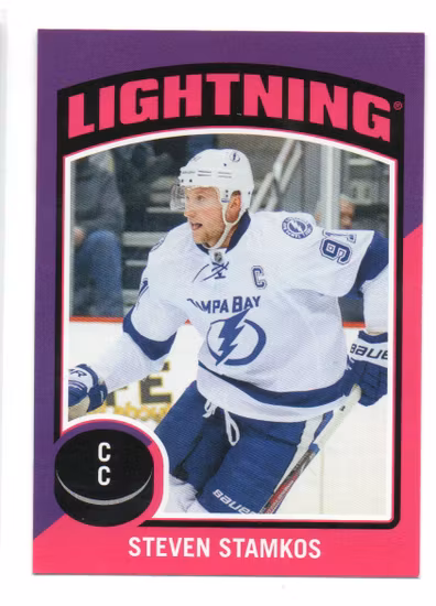 2014-15 O-Pee-Chee Stickers #ST8 Steven Stamkos (15-V9-LIGHTNING)