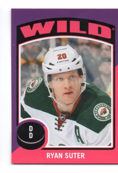 2014-15 O-Pee-Chee Stickers #ST64 Ryan Suter (10-V9-NHLWILD)