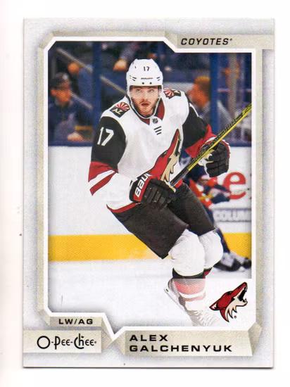 2018-19 O-Pee-Chee #607 Alex Galchenyuk (5-V9-COYOTES)
