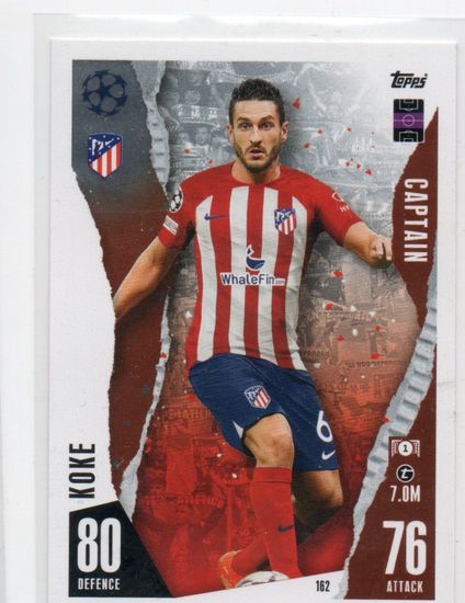 2023-24 Topps Match Attax UEFA Club Competitions #162 Koke (10-T5-ATLETICOMADRID)