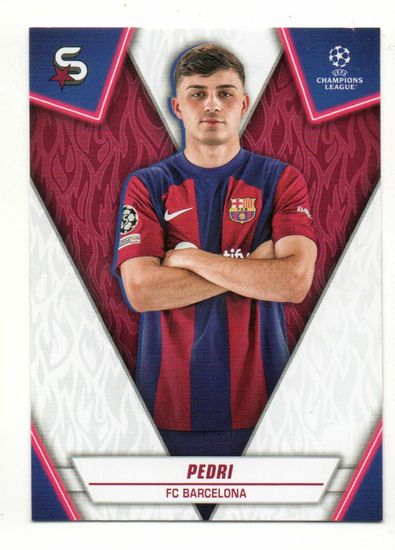 2023-24 Topps Superstars #44 Pedri (10-T6-BARCELONA)