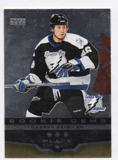 2005-06 Black Diamond #285 Darren Reid RC (20-V10-LIGHTNING)