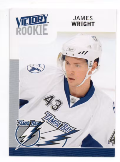 2009-10 Upper Deck Victory #330 James Wright RC (10-V10-LIGHTNING)