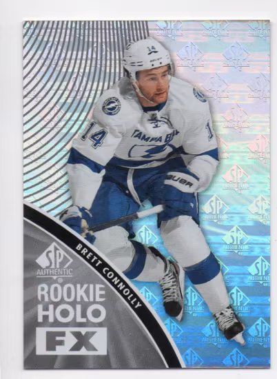 2011-12 SP Authentic Holoview FX #RFX24 Brett Connolly (10-V10-LIGHTNING)