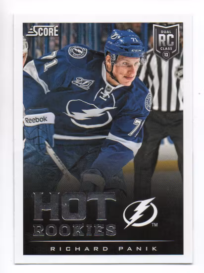 2013-14 Score #603 Richard Panik HR RC (10-V15-LIGHTNING)