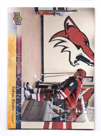 2017-18 Upper Deck Canvas #C5 Tobias Rieder (10-V15-COYOTES)