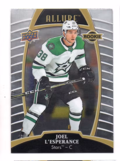 2019-20 Upper Deck Allure #76 Joel L'Esperance RC (10-V15-NHLSTARS)