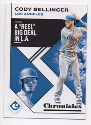 2019 Panini Chronicles #3 Cody Bellinger (10-V14-MLBDODGERS)