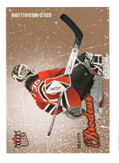 2008-09 Ultra Gold Medallion #40 Martin Brodeur (20-W3-DEVILS)