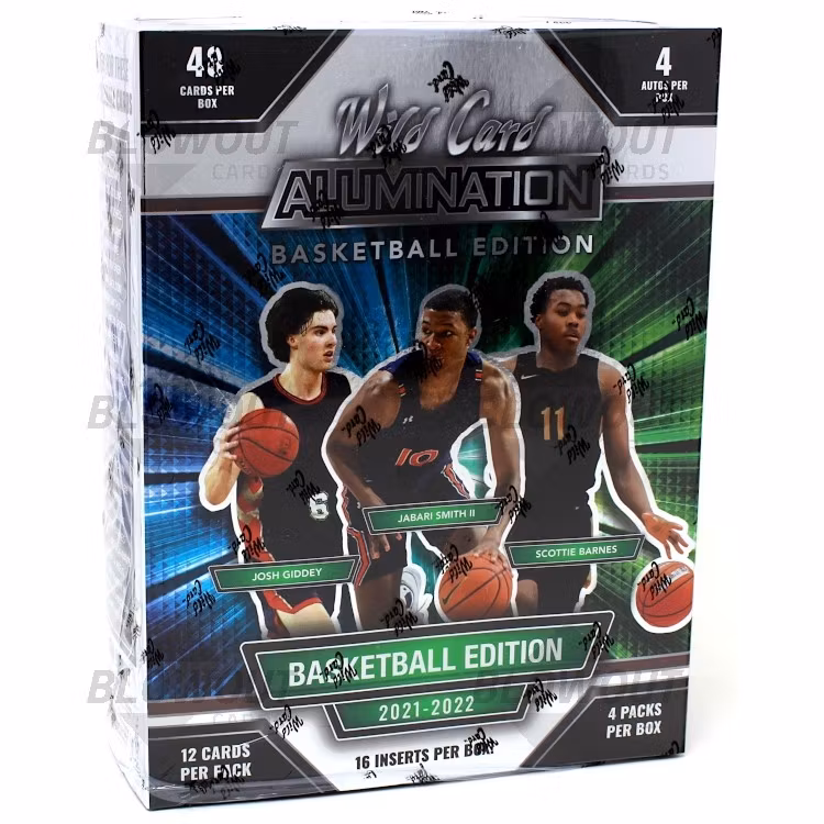 2022 Wild Card Alumination Basketball (Hobby Box)