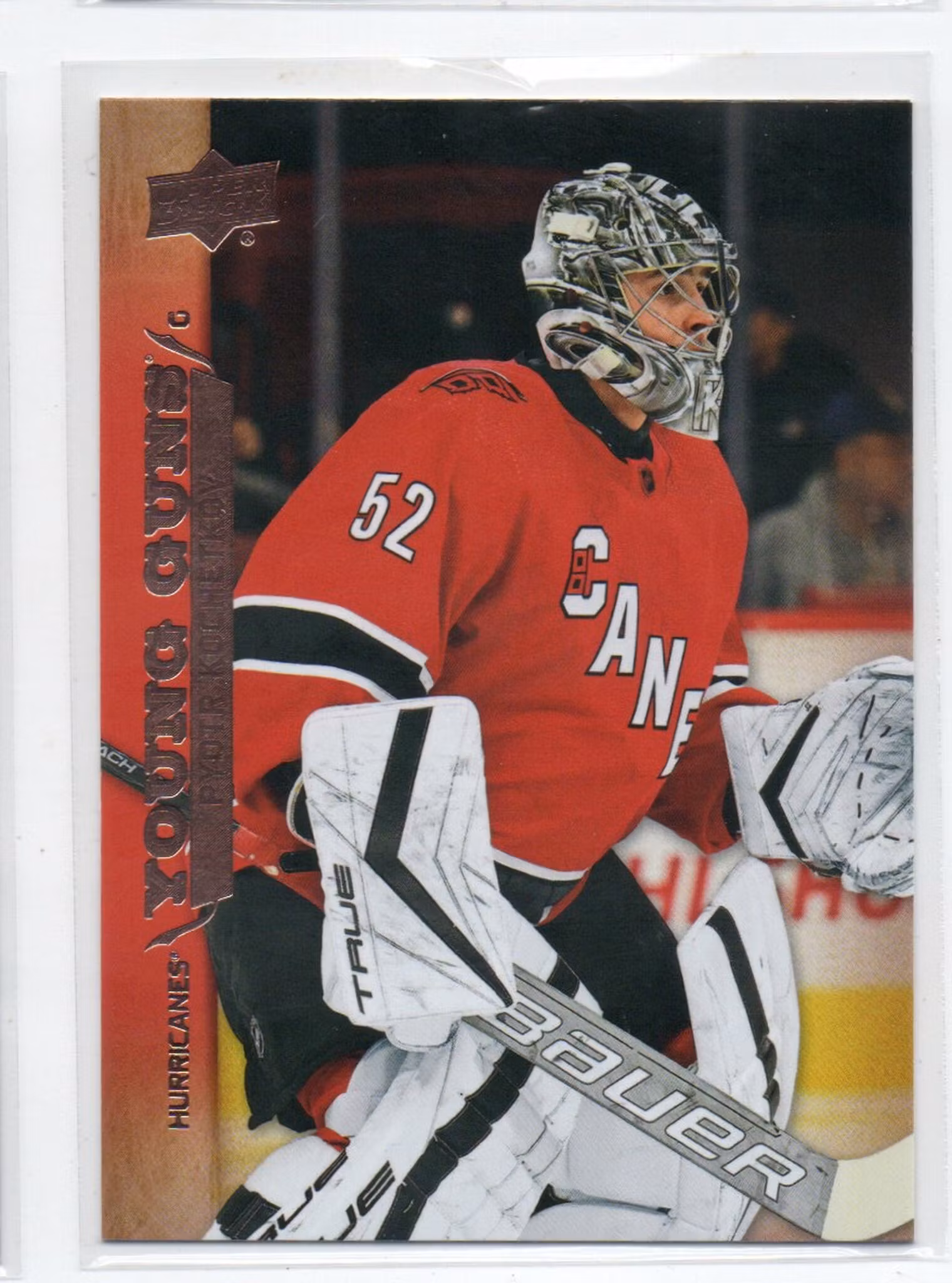 2022-23 Upper Deck '07-08 Upper Deck Retro #T80 Pyotr Kochetkov YG (50-W6-HURRICANES)