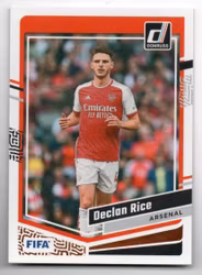 2023-24 Donruss #70 Declan Rice (5-W1-ARSENAL)