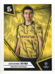 2023-24 Topps Superstars #29 Giovanni Reyna (10-W3-DORTMUND)