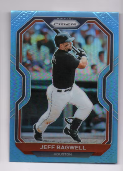 2021 Panini Prizm Prizms Carolina Blue #40 Jeff Bagwell (15-W14-MLBASTROS)