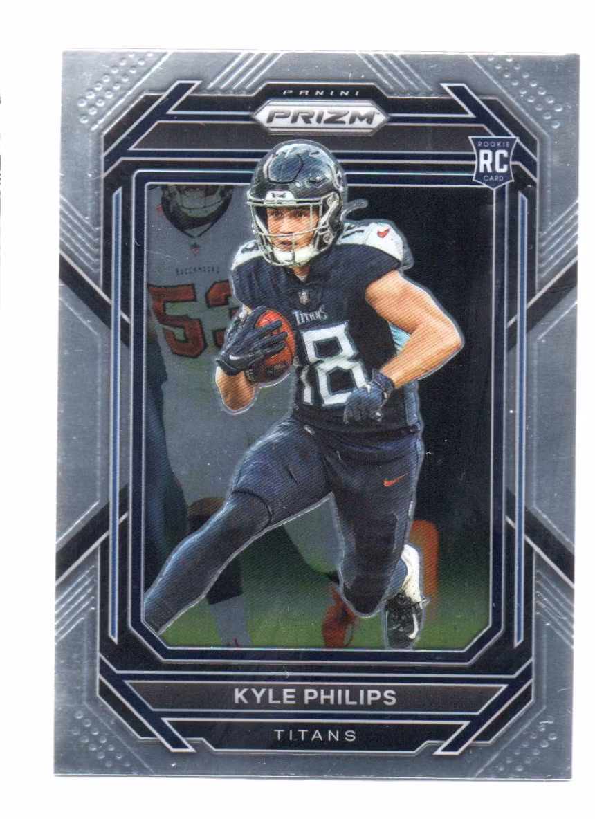 2022 Panini Prizm #357 Kyle Philips RC (10-X1-NFLTITANS)