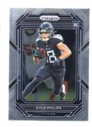 2022 Panini Prizm #357 Kyle Philips RC (10-X1-NFLTITANS)