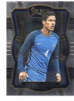 2017-18 Select #186 Raphael Varane (10-X6-SOCCERFRANCE)