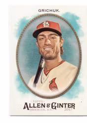 2017 Topps Allen and Ginter Hot Box Foil #121 Randal Grichuk (12-X14-MLBCARDINALS)