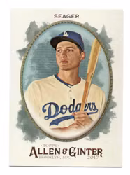 2017 Topps Allen and Ginter Hot Box Foil #132 Corey Seager (15-X12-MLBDODGERS)
