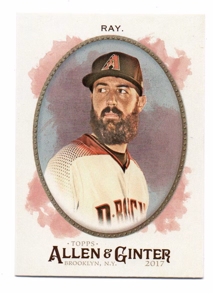 2017 Topps Allen and Ginter Hot Box Foil #168 Robbie Ray (12-X14-MLBDIAMONDBACKS)