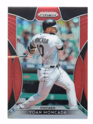2019 Panini Prizm Prizms Red #56 Yoan Moncada (15-X12-MLBWHITESOX)
