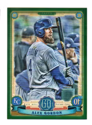 2019 Topps Gypsy Queen Green #15 Alex Gordon (12-X12-MLBROYALS)