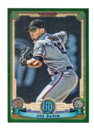 2019 Topps Gypsy Queen Green #129 Joe Panik (12-X12-MLBGIANTS)