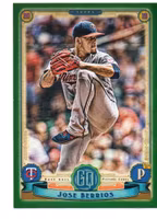 2019 Topps Gypsy Queen Green #238 Jose Berrios (15-X12-MLBTWINS)