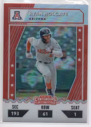 2021 Elite Extra Edition Optic College Tickets Holo #30 Ryan Holgate (12-X13-MLBOTHERS)