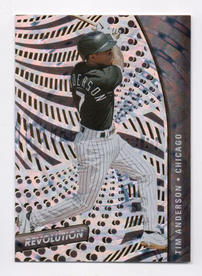 2021 Panini Revolution Fractal #47 Tim Anderson (15-X12-MLBWHITESOX)