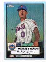 2021 Topps Chrome Platinum Anniversary Refractors #160 Marcus Stroman (15-X14-MLBMETS)