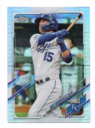 2021 Topps Chrome Prism Refractors #107 Whit Merrifield (20-X12-MLBROYALS)