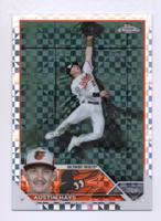 2023 Topps Chrome X-Fractors #120 Austin Hays (12-X14-MLBORIOLES)