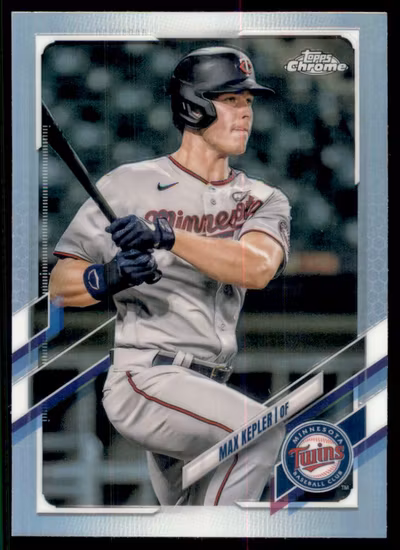 2021 Topps Chrome Refractors #41 Max Kepler (12-Y1-MLBTWINS)