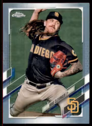 2021 Topps Chrome Refractors #130 Mike Clevinger (12-Y1-MLBPADRES)