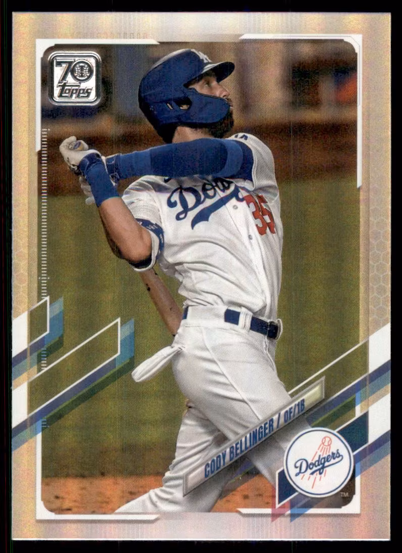 2021 Topps Rainbow Foil #50 Cody Bellinger (15-Y1-MLBDODGERS)
