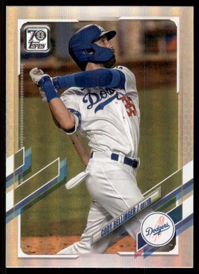 2021 Topps Rainbow Foil #50 Cody Bellinger (15-Y1-MLBDODGERS)