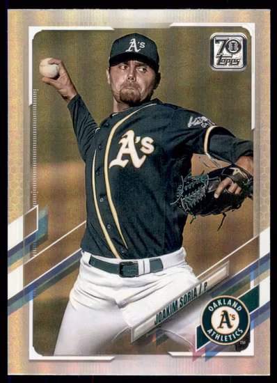 2021 Topps Rainbow Foil #54 Joakim Soria (12-Y1-MLBATHLETICS)